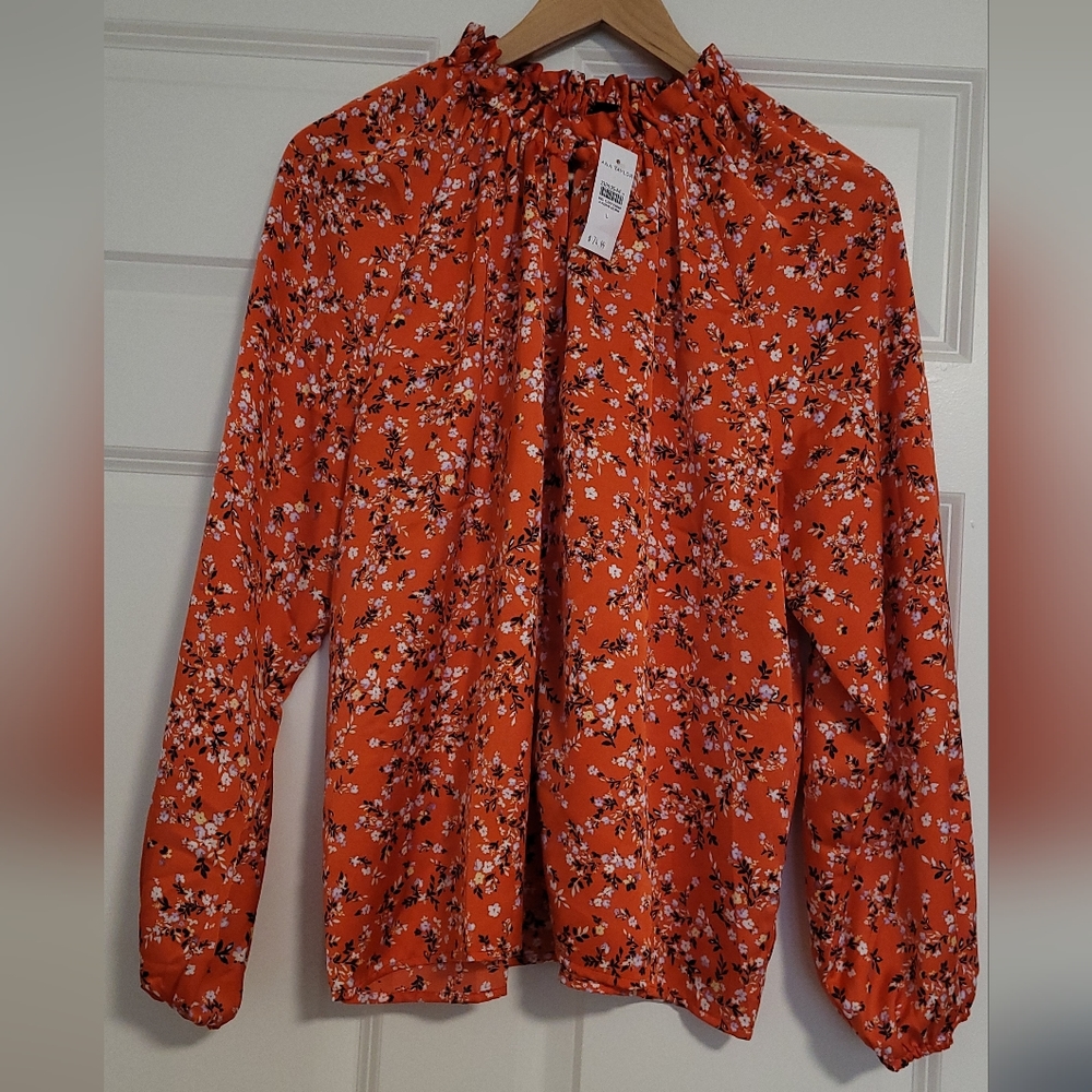 Ann Taylor Blouse Size L  NWT